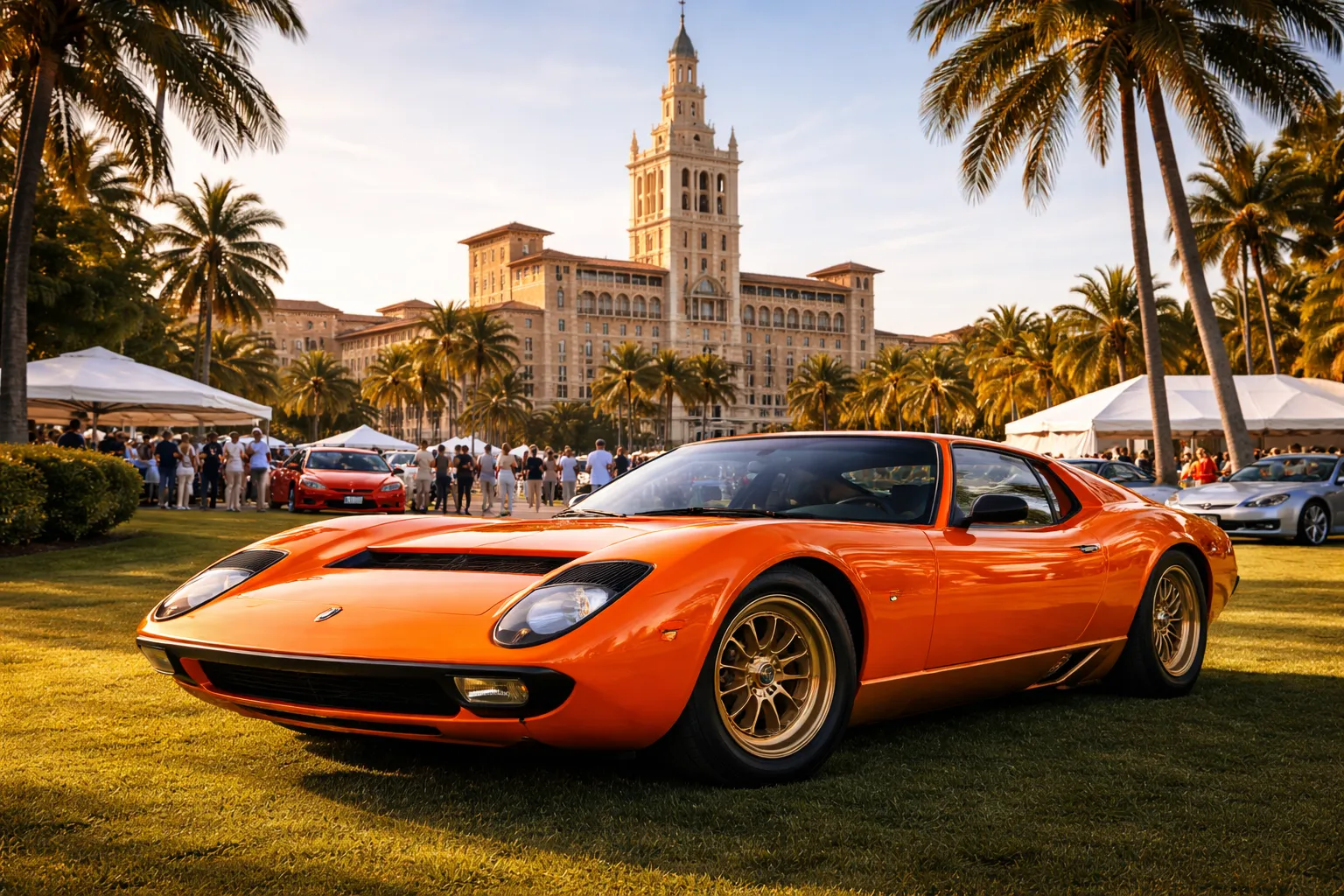 Lamborghini Miura en el Biltmore
