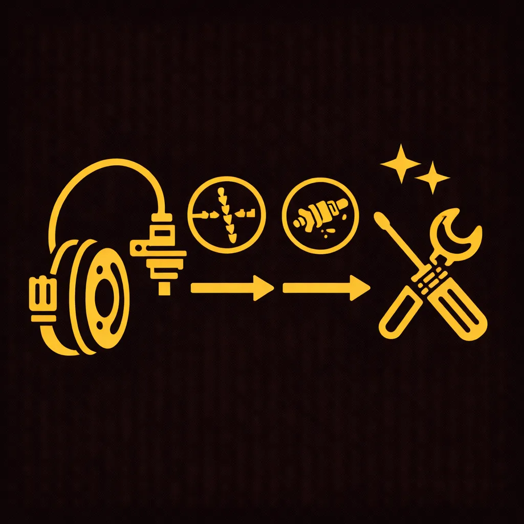 ABS TCS SCS Wheel-Speed Sensor Repair Icon