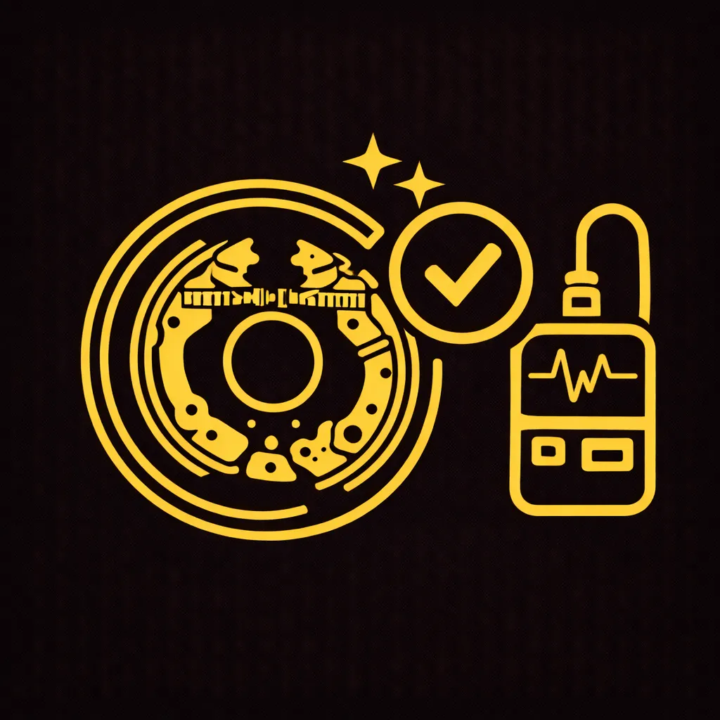 Brake Shoes Final Function Check Icon