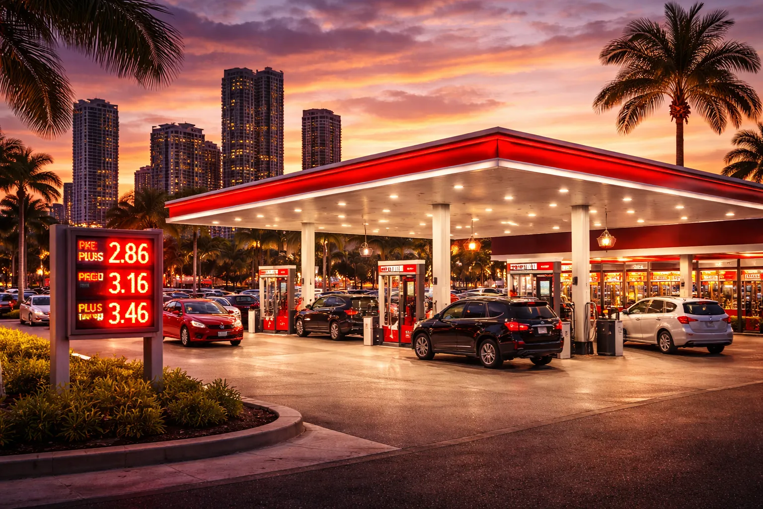 Gas Prices Rising in South Florida