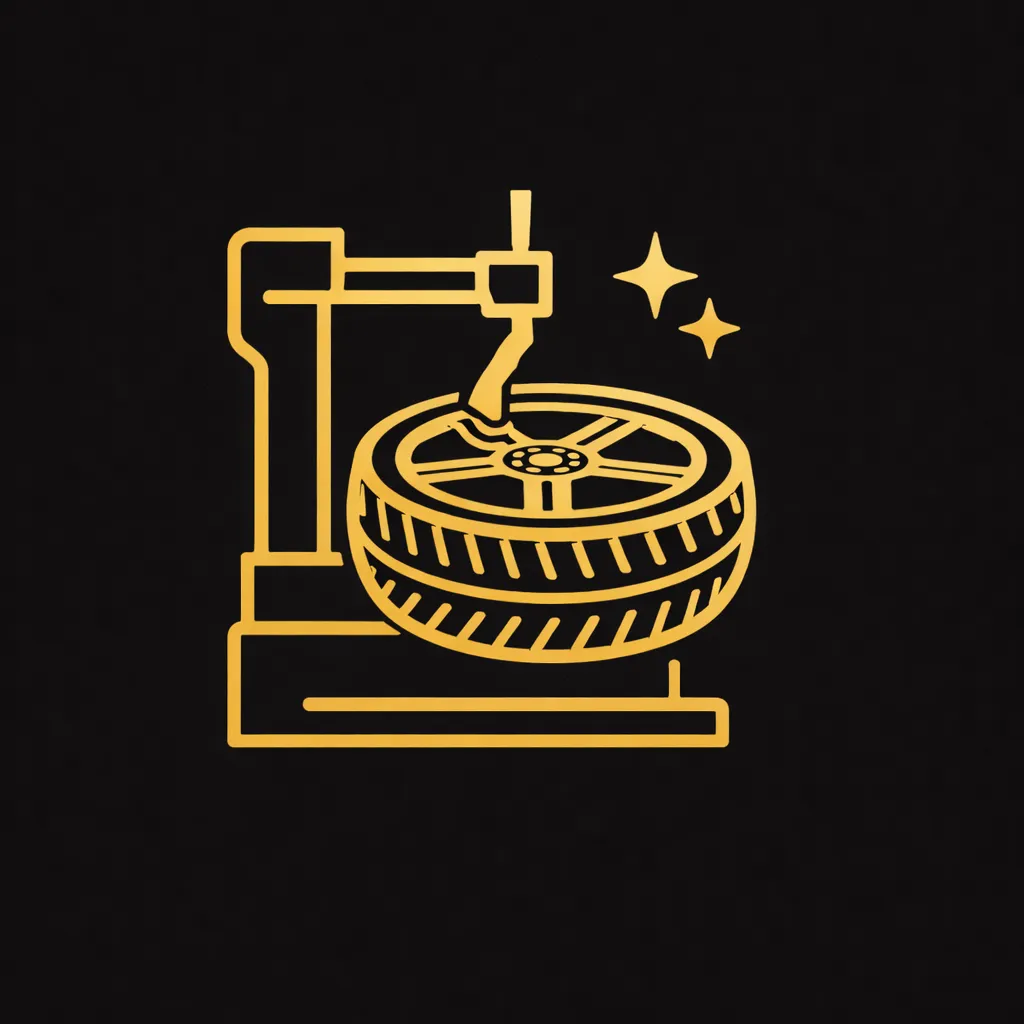 Precision Tire Mounting Icon