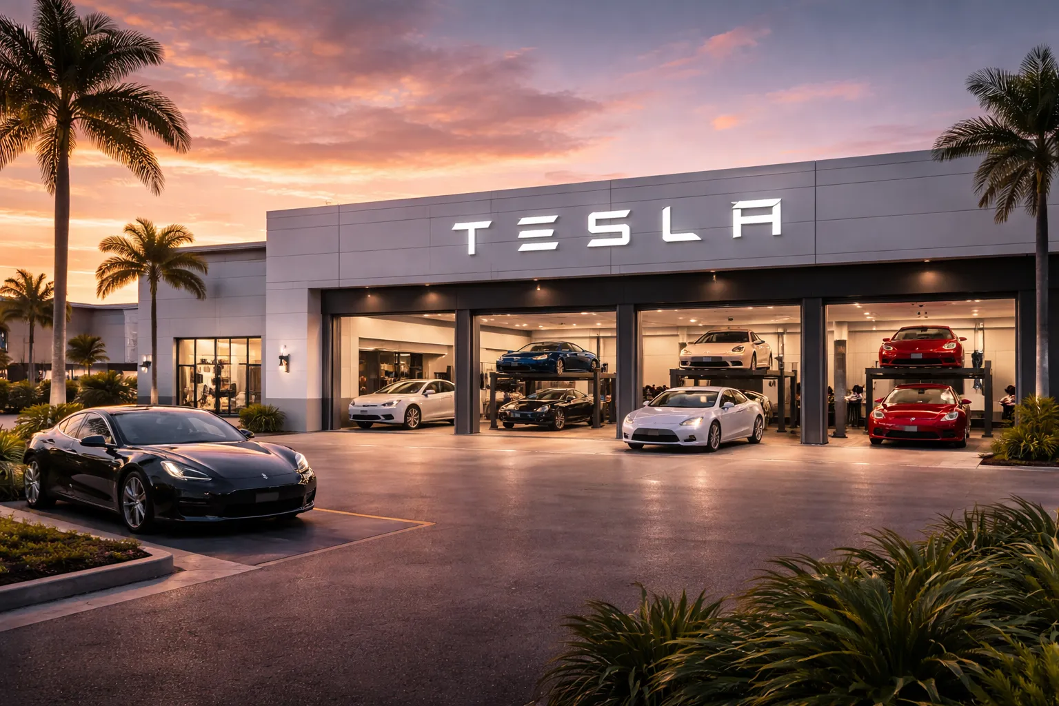 Tesla Plans New Repair Center in West Palm Beach