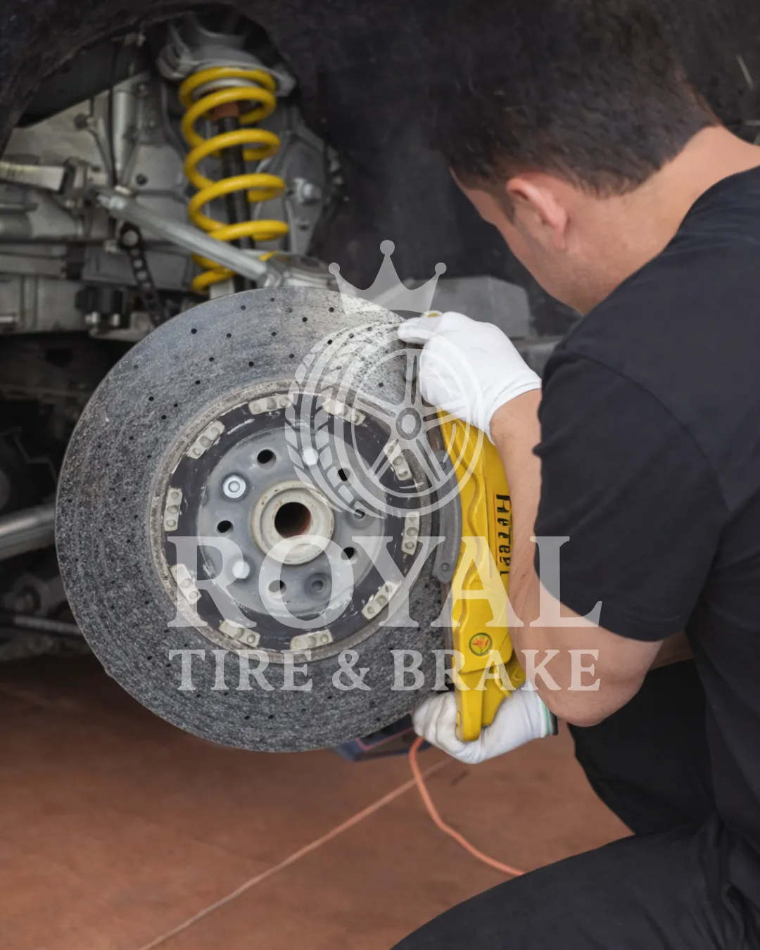 mobile brake inspection for luxury cars in miramar broward fl
