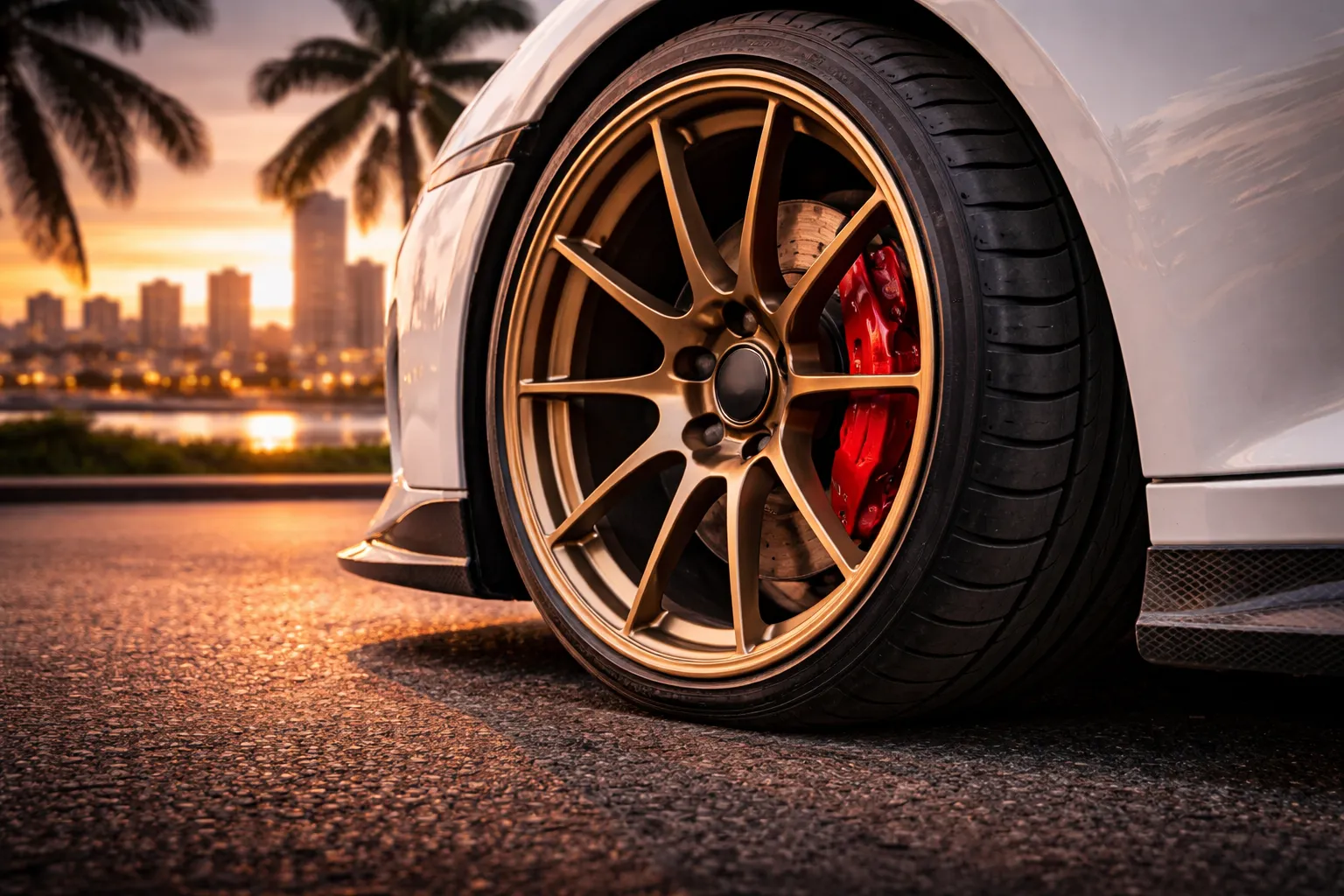 Low Profile Tires in Miami Style vs Reality for Luxury Car Owners