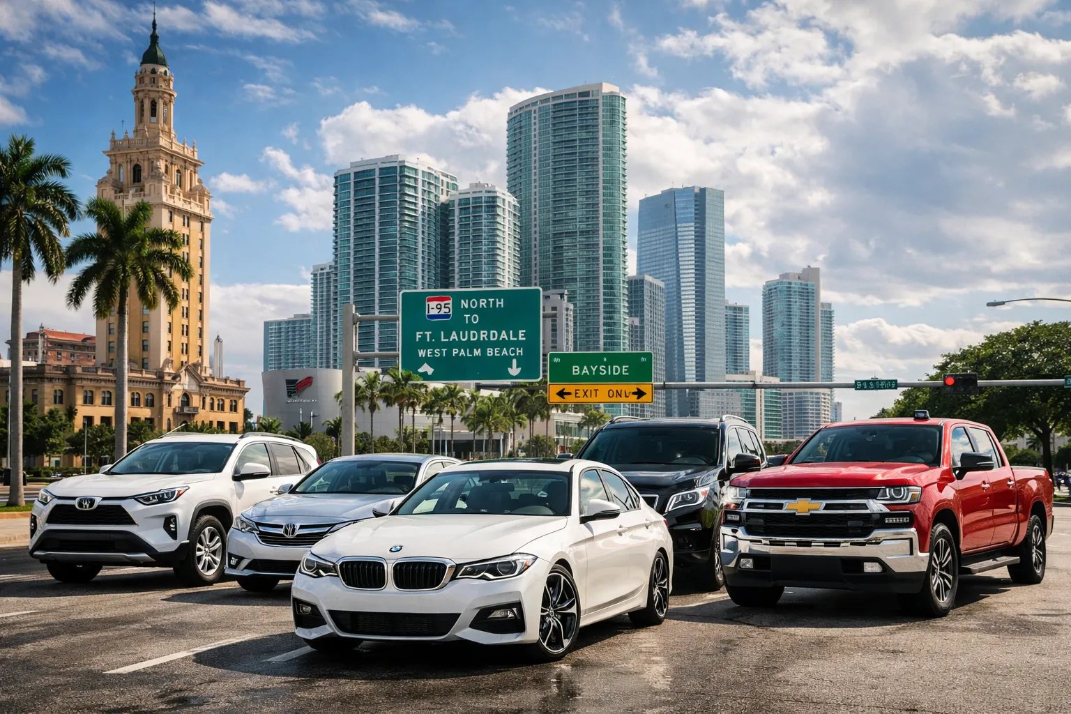 Most Popular Auto Brands in Miami