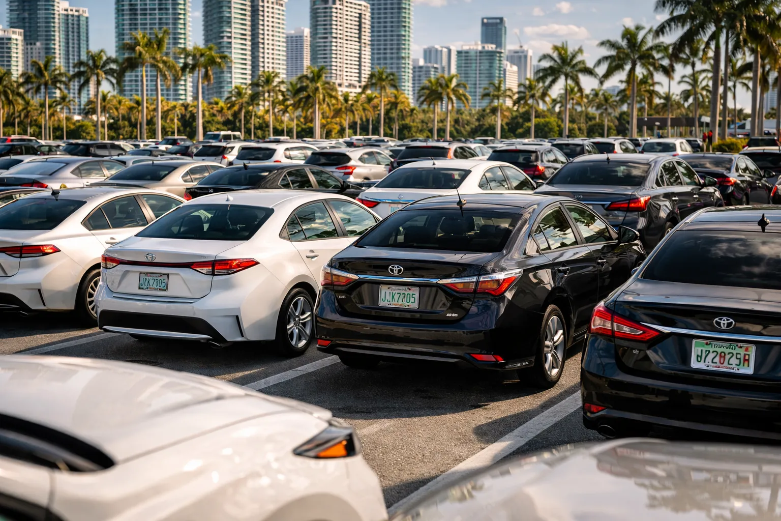 Most Popular Car Colors by Florida County