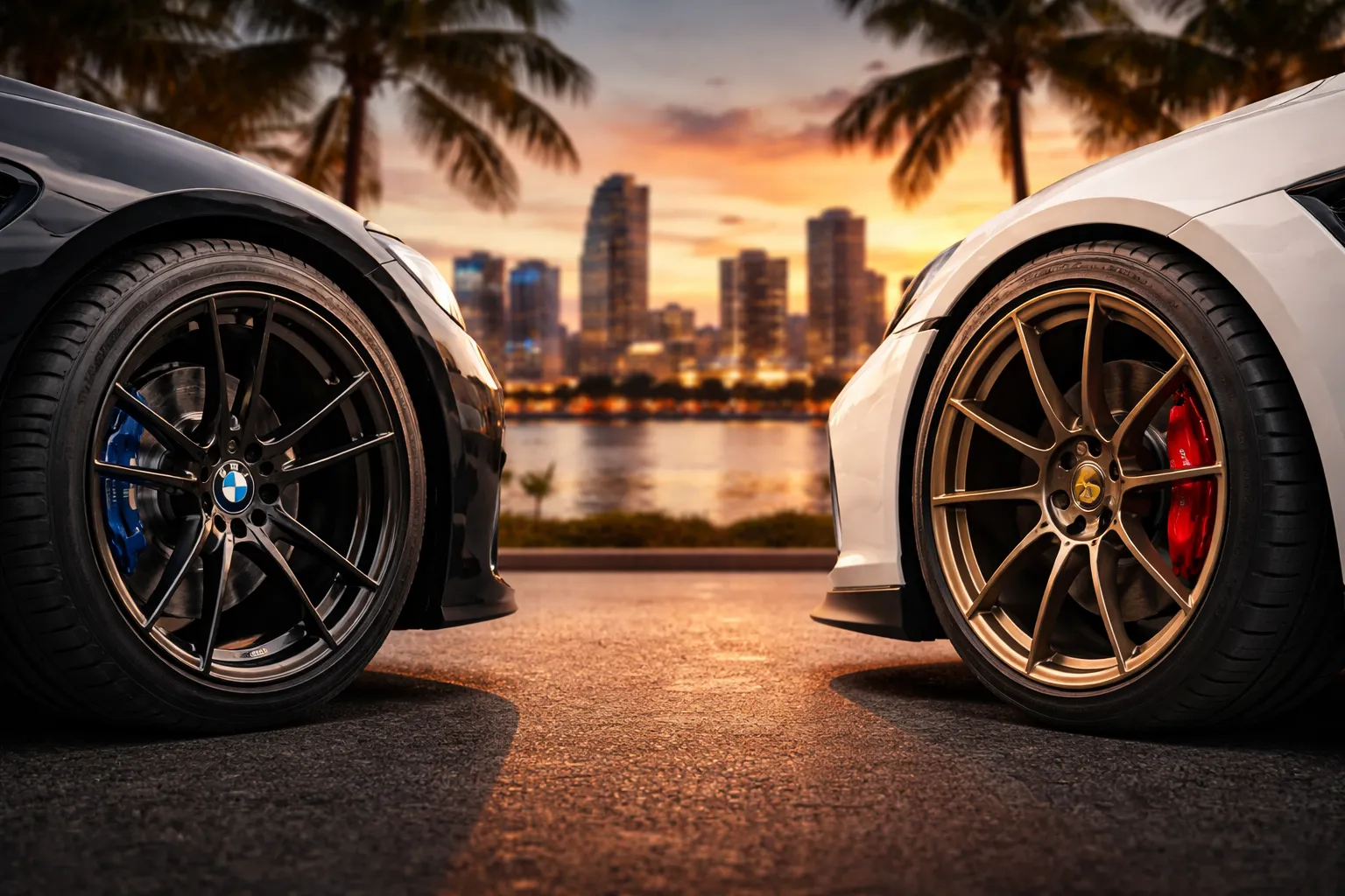Run-Flat vs Performance Tires Miami
