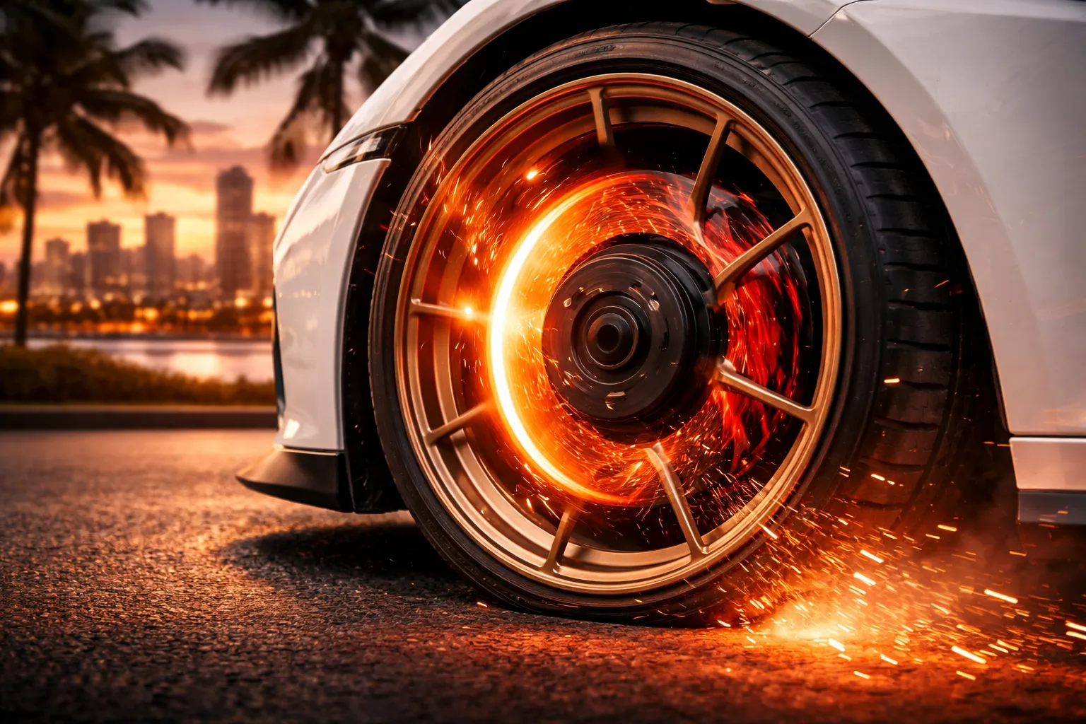 miami heat effect on brakes